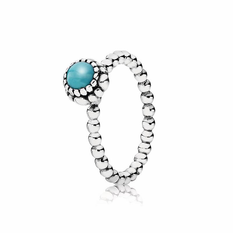 Pandora Australia Birthday Blooms Ring December - Sterling Silver | JDIAPT347